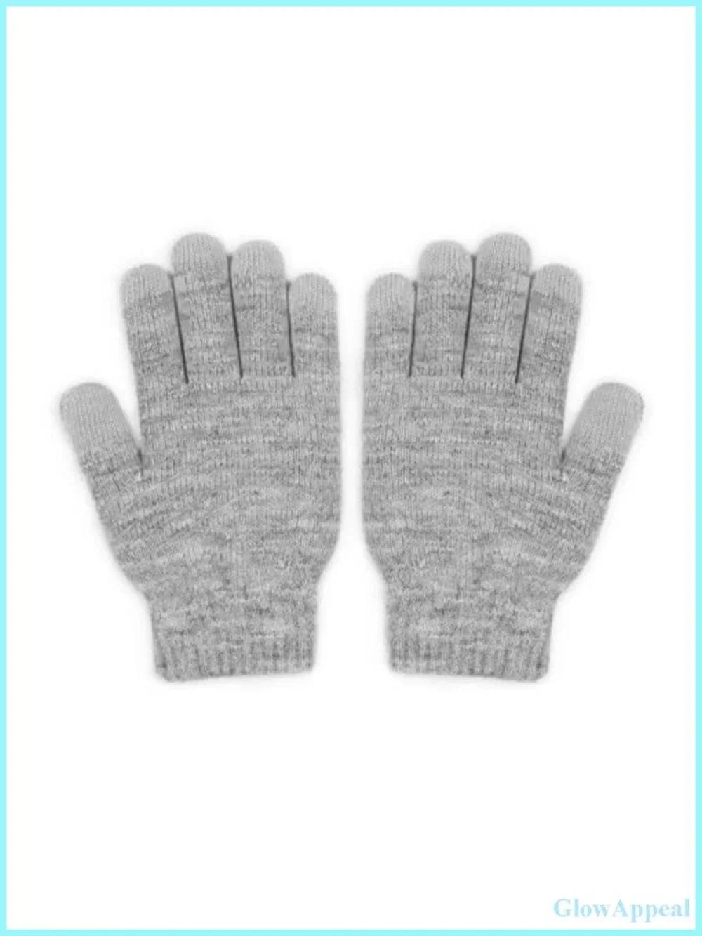 Touchscreen Gloves with GripTrak, Knit, Fleece Lined, Smartphone Compatible
